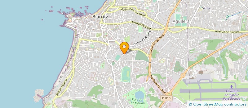 localisation de l'entreprise SOC CIVILE DE CONSTR DE PARME à BIARRITZ