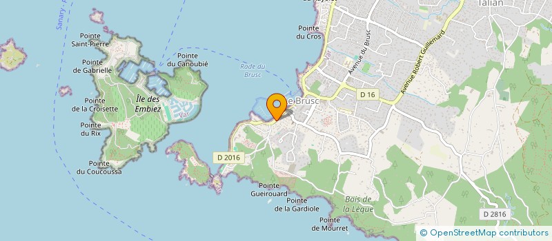 localisation de l'entreprise SOC CIVILE DE CONSTRUCTION VENTE EDEN à SIX-FOURS-LES-PLAGES