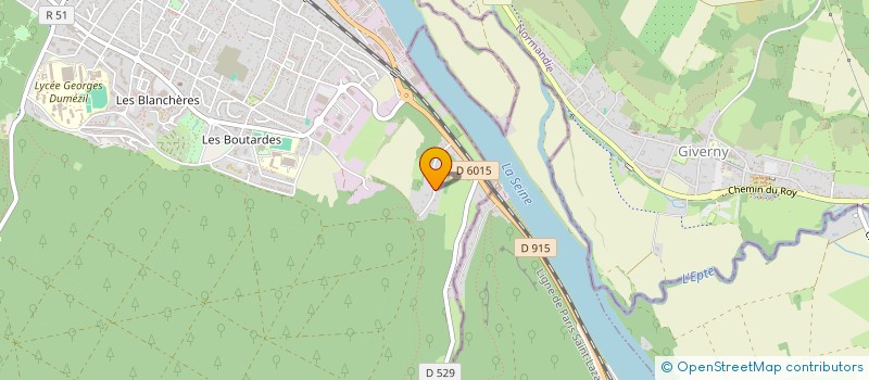 localisation de l'entreprise SOC CIVILE DE CONSTRUCTION VENTE MG à VERNON