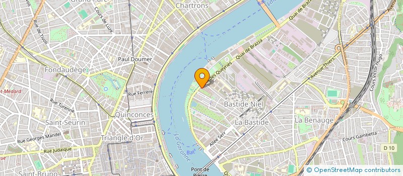 localisation de l'entreprise SOC CIVILE DE GESTION ET ADMINISTRATION à BORDEAUX