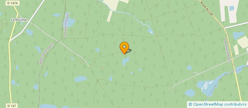 localisation de l'entreprise SOC CIVILE DE GIBOIRE  LA FERTE-IMBAULT