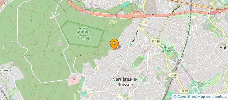 localisation de l'entreprise SOC CIVILE DE L'ORME à VERRIERES-LE-BUISSON