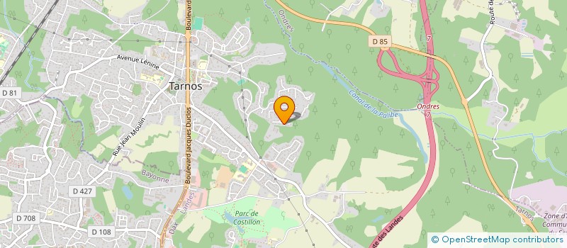 localisation de l'entreprise SOC CIVILE DE LA COSTE à TARNOS