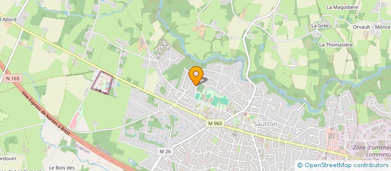 localisation de l'entreprise SOC CIVILE DE LA FUTAIE  SAUTRON