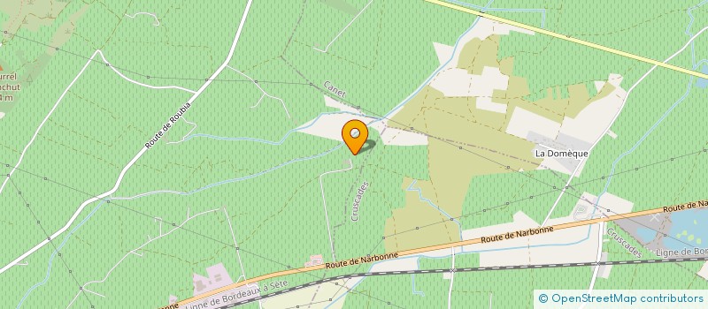 localisation de l'entreprise SOC CIVILE DE LA GUIRLANDE  LEZIGNAN-CORBIERES