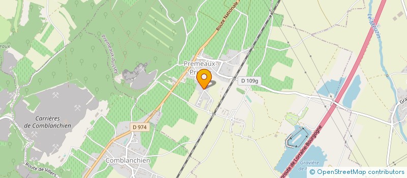 localisation de l'entreprise SOC CIVILE DE LA JUVINIERE à CORGOLOIN