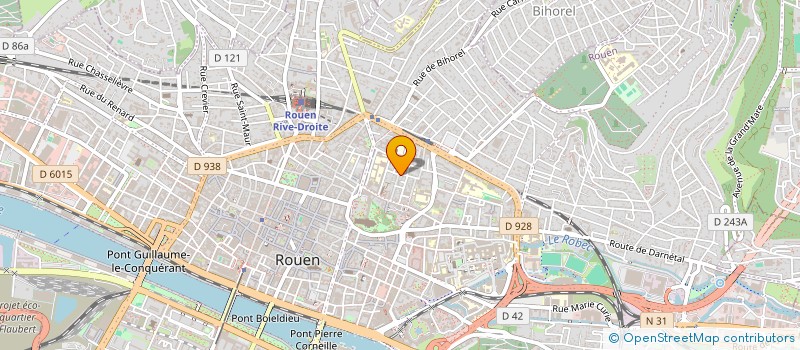 localisation de l'entreprise SOC CIVILE DE LA ROCHE  ROUEN