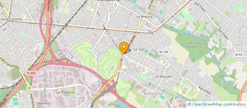 localisation de l'entreprise SOC CIVILE DE LA RUE DES PECHEURS à VILLENEUVE-D'ASCQ