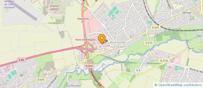 localisation de l'entreprise SOC CIVILE DE LA VOIE AU COQ à BRETTEVILLE-SUR-ODON