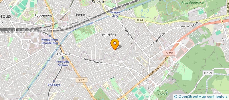 localisation de l'entreprise SOC CIVILE DE LA VOUTE à SEVRAN