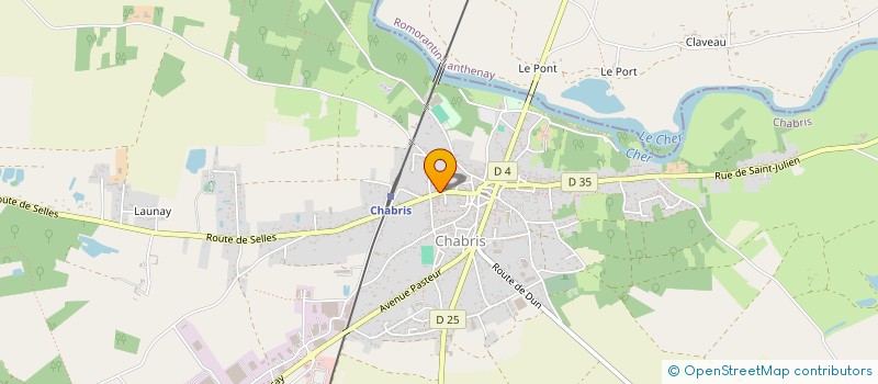 localisation de l'entreprise SOC CIVILE DE LAUNAY à CHABRIS