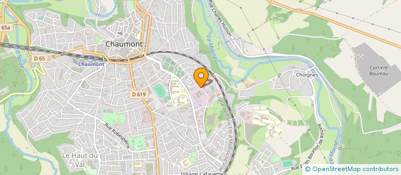 localisation de l'entreprise SOC CIVILE DE LOCATION à CHAUMONT