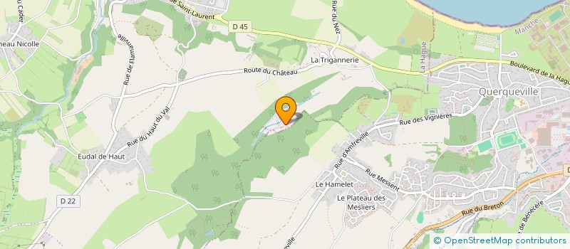 localisation de l'entreprise SOC CIVILE DE NACQUEVILLE  LA HAGUE