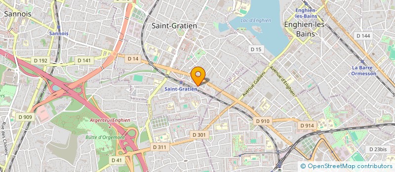 localisation de l'entreprise SOC CIVILE DE PORTEFEUILLE 4M'RHODES  SAINT-GRATIEN