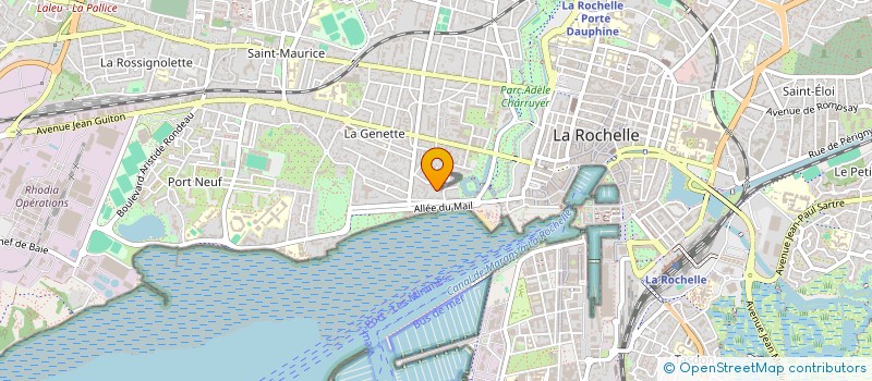 localisation de l'entreprise SOC CIVILE DE PORTEFEUILLE RONCOISE  LA ROCHELLE