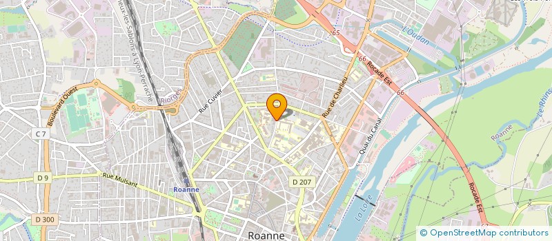 localisation de l'entreprise SOC CIVILE DE RECHERCHES MESALYSE  ROANNE