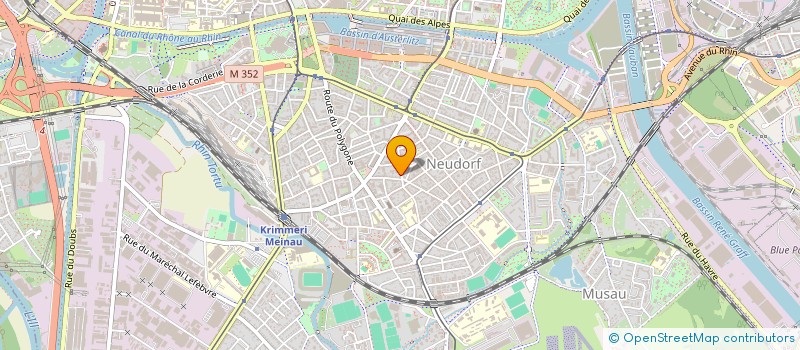 localisation de l'entreprise SOC CIVILE DEDALUS  STRASBOURG