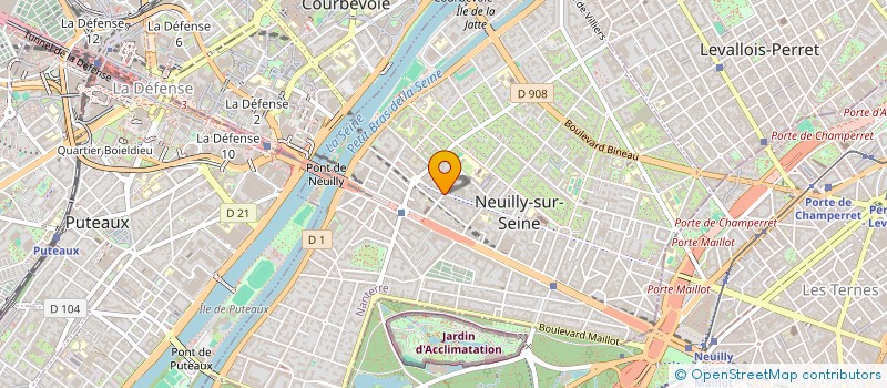 localisation de l'entreprise SOC CIVILE DES COMBES à NEUILLY-SUR-SEINE