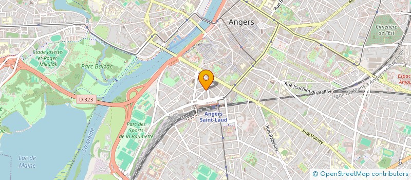 localisation de l'entreprise SOC CIVILE DES COMTES D EXMES à ANGERS