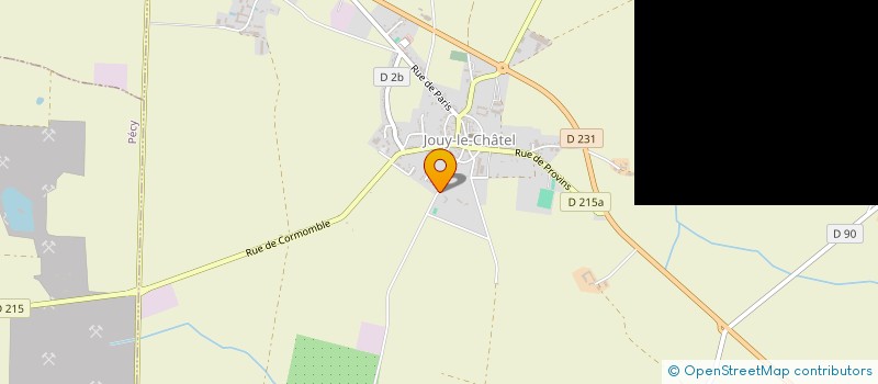 localisation de l'entreprise SOC CIVILE DES GARAGES DU VAL DE MARNE à JOUY-LE-CHATEL