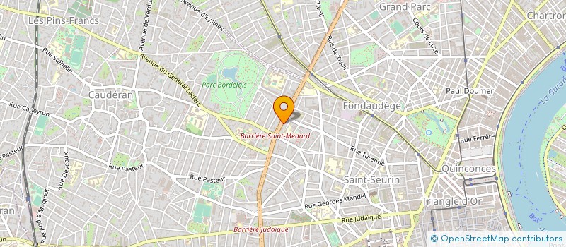 localisation de l'entreprise SOC CIVILE DES GOELANDS à BORDEAUX