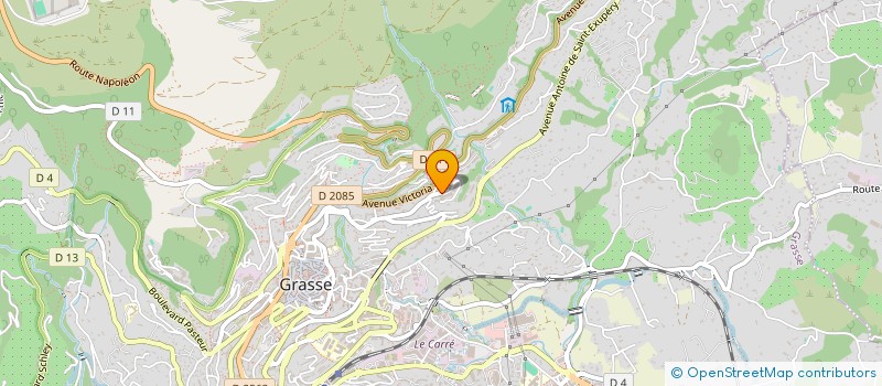 localisation de l'entreprise SOC CIVILE DES OISEAUX à GRASSE