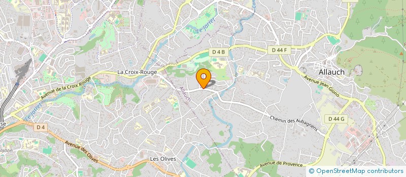 localisation de l'entreprise SOC CIVILE DES PINS D'ALLAUCH  ALLAUCH