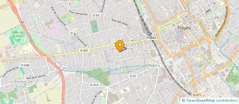 localisation de l'entreprise SOC CIVILE DES QUATRE MAISONS  SAINTE-SAVINE