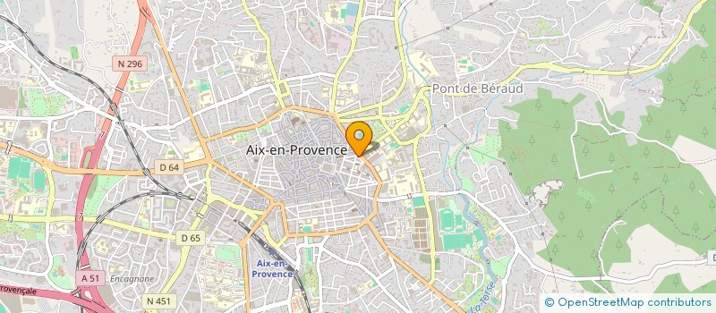 localisation de l'entreprise SOC CIVILE DES SABLETTES à AIX-EN-PROVENCE