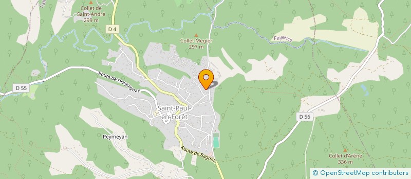 localisation de l'entreprise SOC CIVILE DOLIMA à SAINT-PAUL-EN-FORET