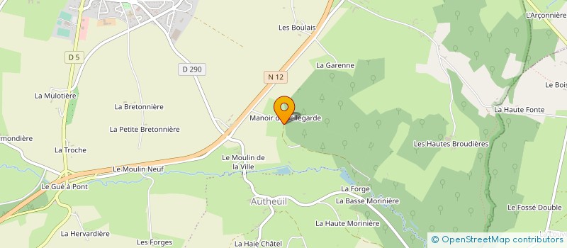 localisation de l'entreprise SOC CIVILE DOMAINE BELLEGARDE à TOUROUVRE AU PERCHE