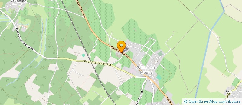 localisation de l'entreprise SOC CIVILE DOMAINE CIVRAC BEL AIR  GAILLAN-EN-MEDOC