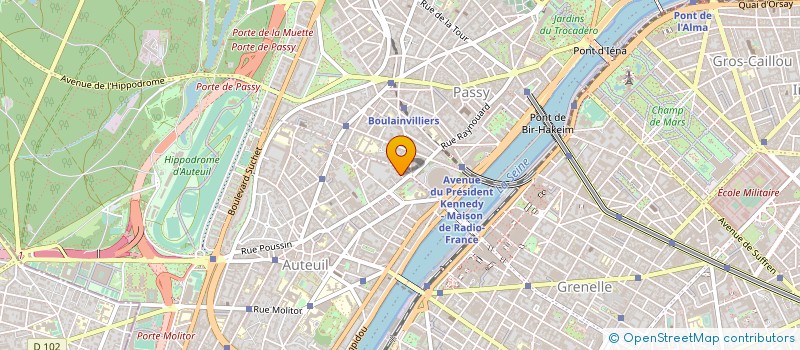 localisation de l'entreprise SOC CIVILE DOMAINE DES CARAMAGNOLES à PARIS