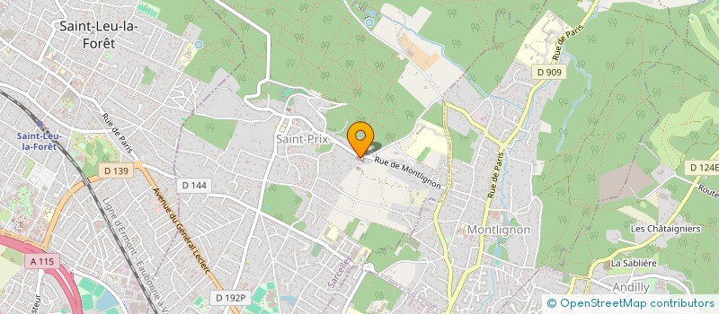 localisation de l'entreprise SOC CIVILE DU 1 RUE AUGUSTE REY à SAINT-PRIX