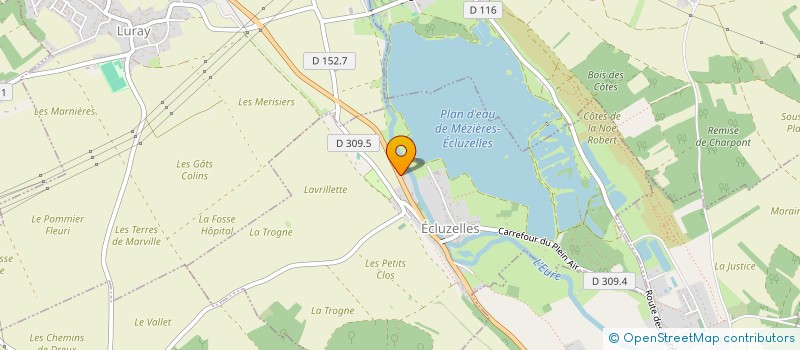 localisation de l'entreprise SOC CIVILE DU 1 RUE DE DAMVILLE à ECLUZELLES
