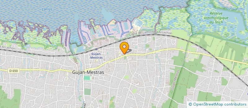 localisation de l'entreprise SOC CIVILE DU 20 AV D'ARES  GUJAN-MESTRAS