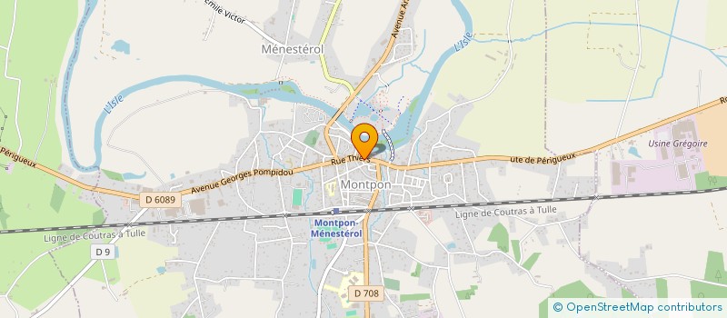 localisation de l'entreprise SOC CIVILE DU 26 RUE THIERS  MONTPON-MENESTEROL