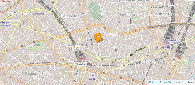 localisation de l'entreprise SOC CIVILE DU 4 RUE MONCEY  PARIS