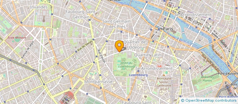 localisation de l'entreprise SOC CIVILE DU 48 RUE VAUGIRARD  PARIS