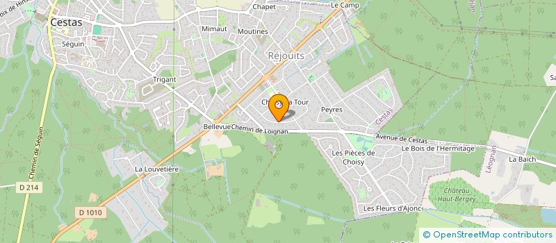 localisation de l'entreprise SOC CIVILE DU 9 RUE VERGNIAUD TALENCE  CESTAS