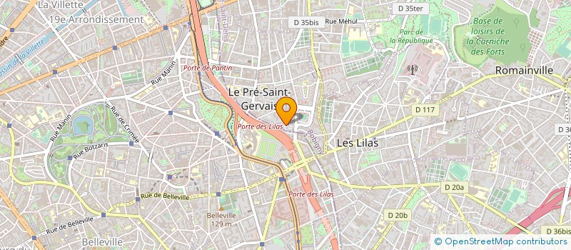 localisation de l'entreprise SOC CIVILE DU CAMPAGNOL à LE PRE-SAINT-GERVAIS