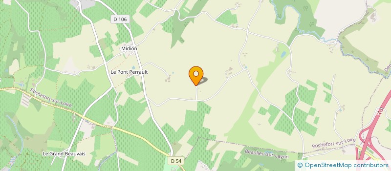 localisation de l'entreprise SOC CIVILE DU CHATEAU DE LA GENAISERIE à VAL-DU-LAYON