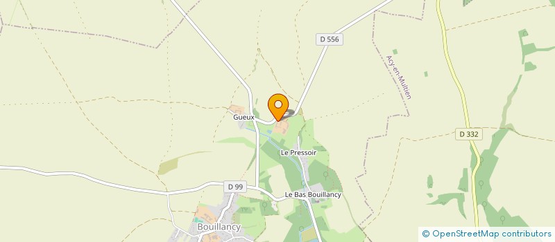 localisation de l'entreprise SOC CIVILE DU CHATEAU DE POIX  BOUILLANCY