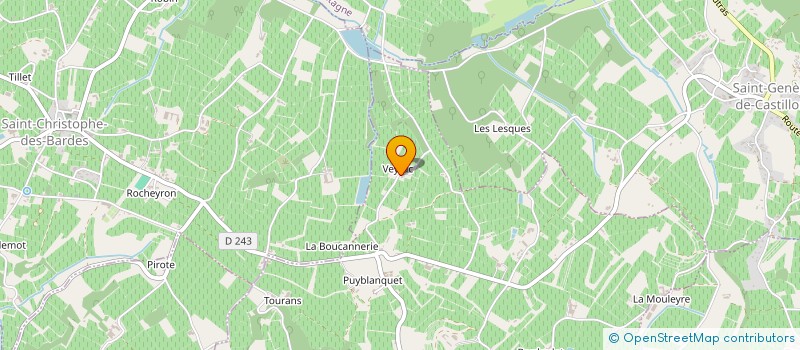 localisation de l'entreprise SOC CIVILE DU CHATEAU HAUT VEYRAC à SAINT-EMILION