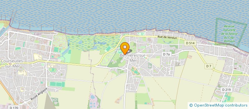 localisation de l'entreprise SOC CIVILE DU CHEMIN DE QUINTEFEUILLE  BERNIERES-SUR-MER