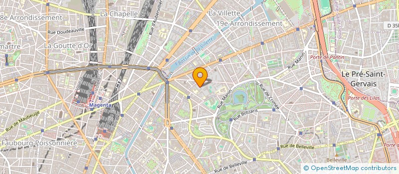 localisation de l'entreprise SOC CIVILE DU CLOS FABER  PARIS 11