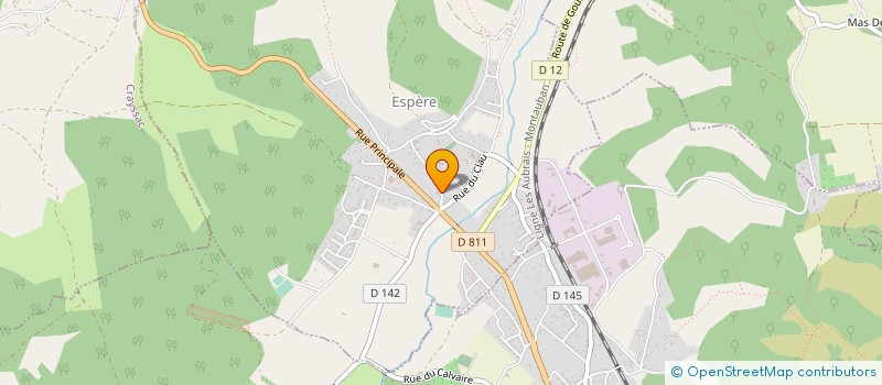 localisation de l'entreprise SOC CIVILE DU DOMAINE DE LABARTHE  ESPERE