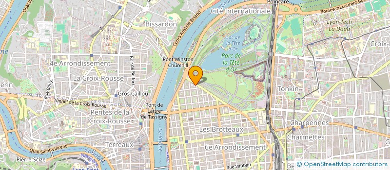 localisation de l'entreprise SOC CIVILE DU DOMAINE DES QUATRE POINTES  LYON