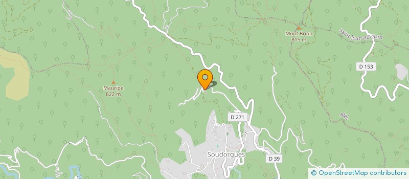 localisation de l'entreprise SOC CIVILE DU FRAYSSINET  SAINTE-CROIX-DE-CADERLE