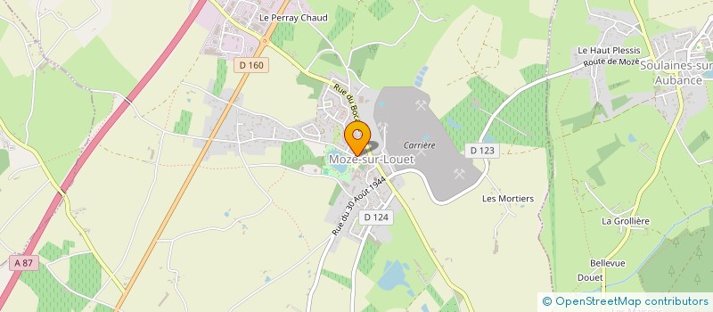 localisation de l'entreprise SOC CIVILE DU GRAND CLOS  MURS-ERIGNE